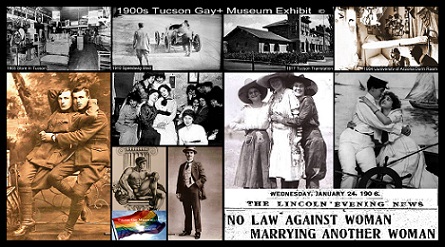 1900s 1910s Tucson Gay Museum Exhibit Copyright Protected