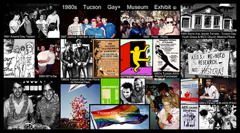 1980s Tucson Gay Museum Exhibit Copyright Protected 