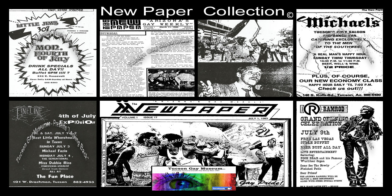 The New Paper Archives Tucson Gay Museum Tradenamed Copyrighted Protected Photo Exhibit 
